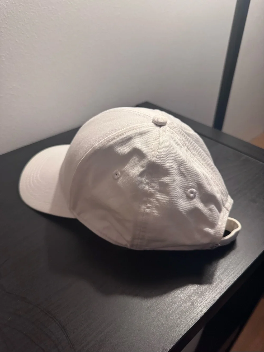 Aritzia White Baseball Cap